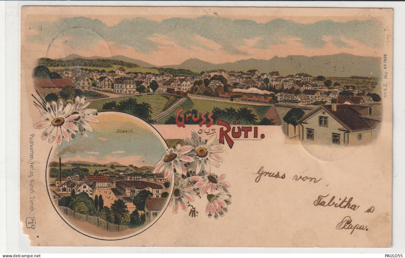 GRUSS AUS RUTI LITHO - Rüti