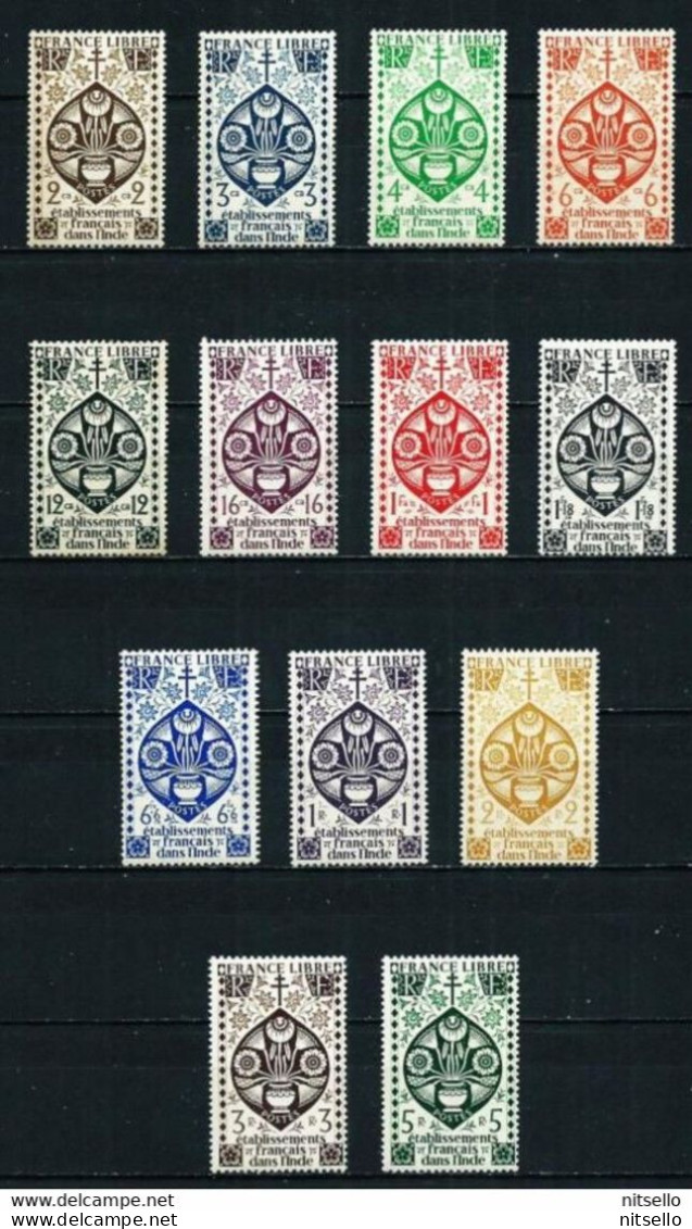 LOTE 1815   // (C280) INDIA YVERT Nº: 217/22-224/30**MNH  CATALOG/COTE: 14,75€  ¡¡¡LIQUIDATION - JE LIQUIDE!!!! - Neufs