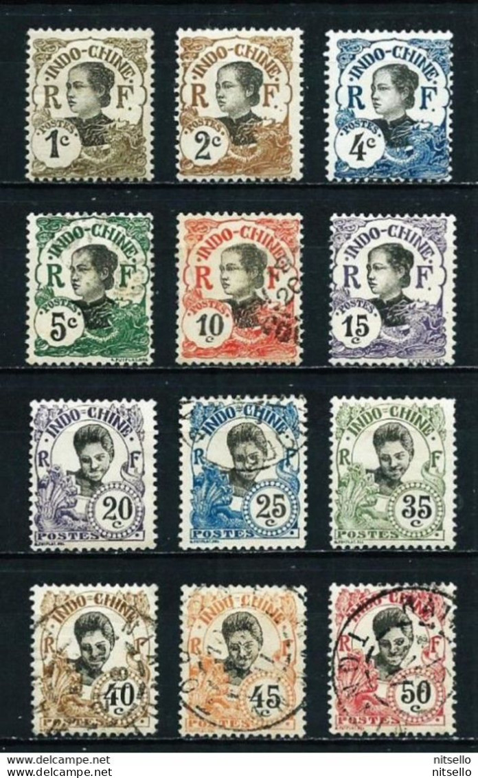 LOTE 1815 /// (C370) INDOCHINA YVERT Nº: 41/8-50/3*/(*)/º   CATALOG/COTE: 34€    ¡¡¡ LIQUIDATION- JE LIQUIDE !!! - Sonstige & Ohne Zuordnung