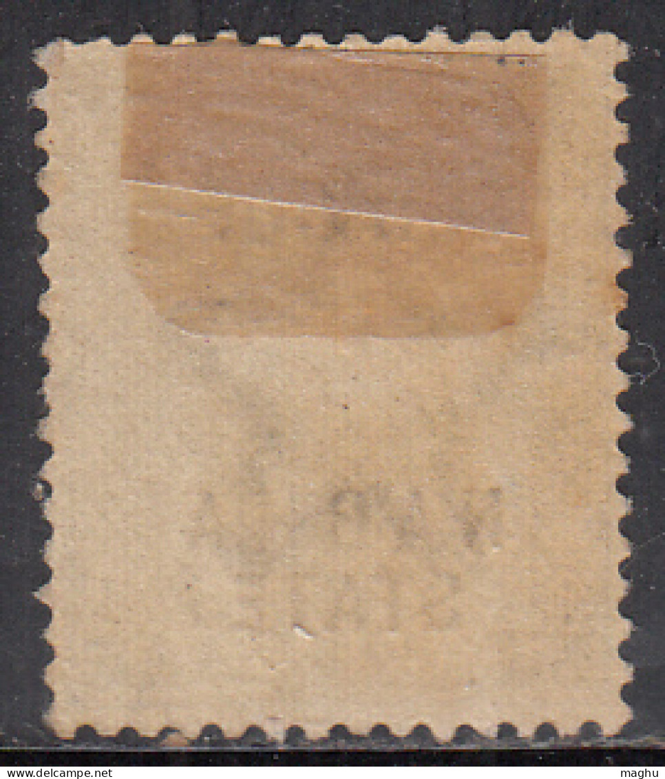 2a Mint (Gum Washed) Nabha State SERVICE 1885-1897, SGO9, British India  - Nabha