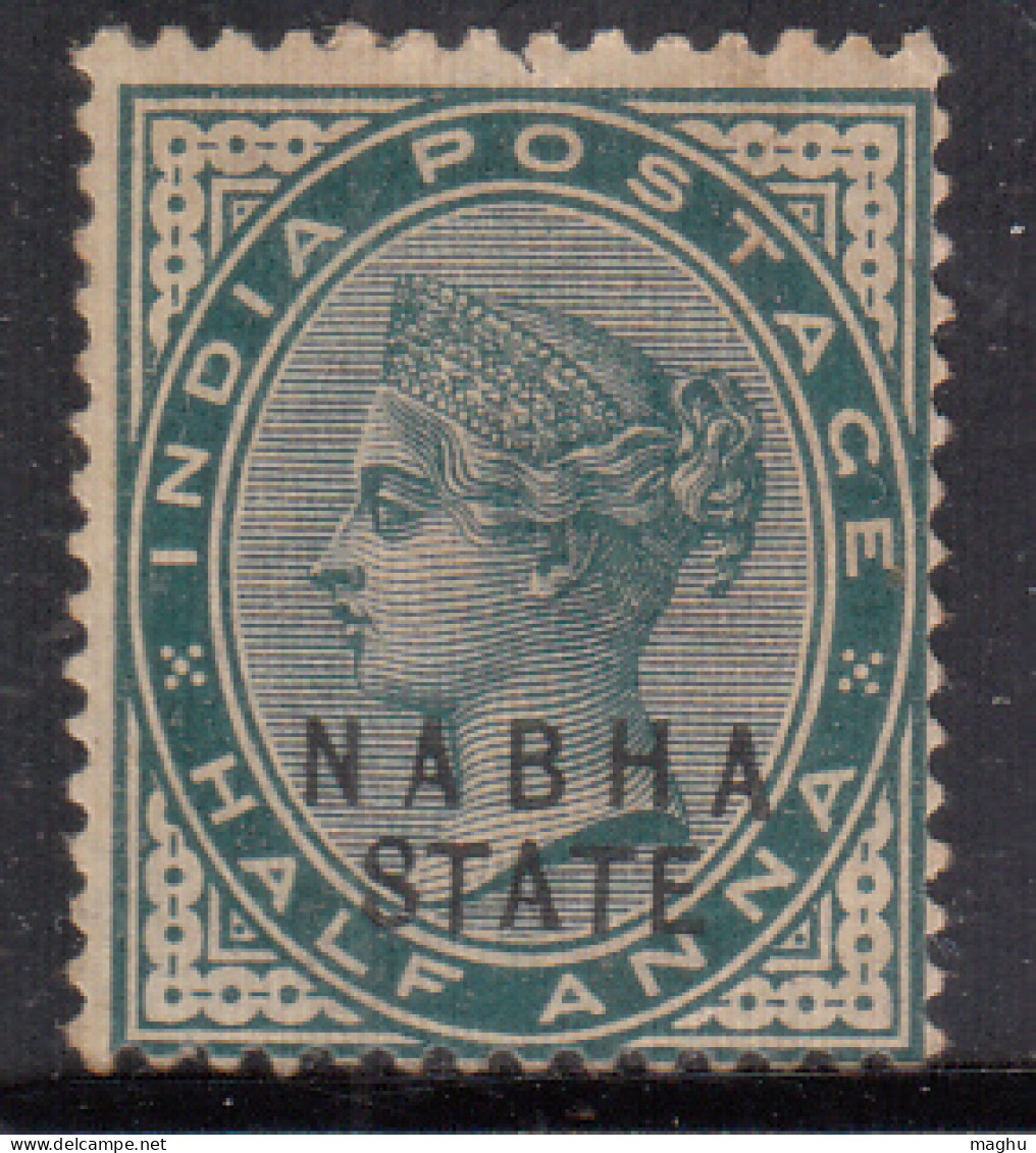 ½a MH Nabha State 1885-1897, SG14, British India  - Nabha