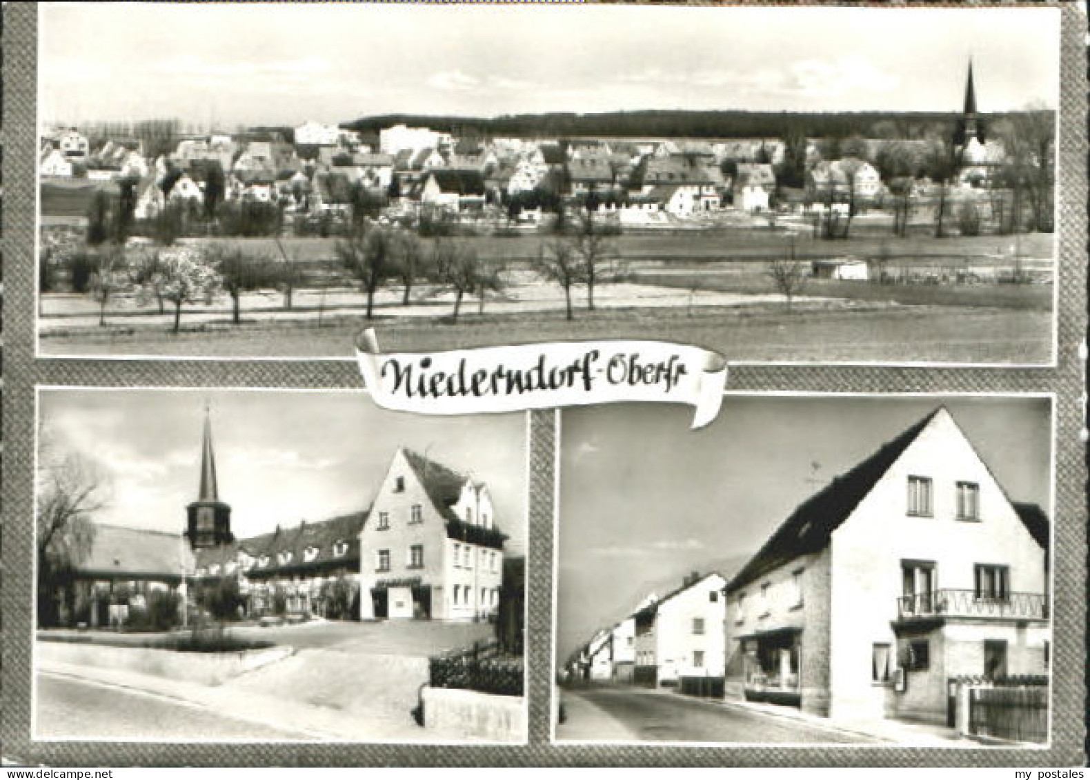 70079462 Niederndorf Herzogenaurach Niederdorf-Oberfr Friseur X 1959 Herzogenaur - Herzogenaurach