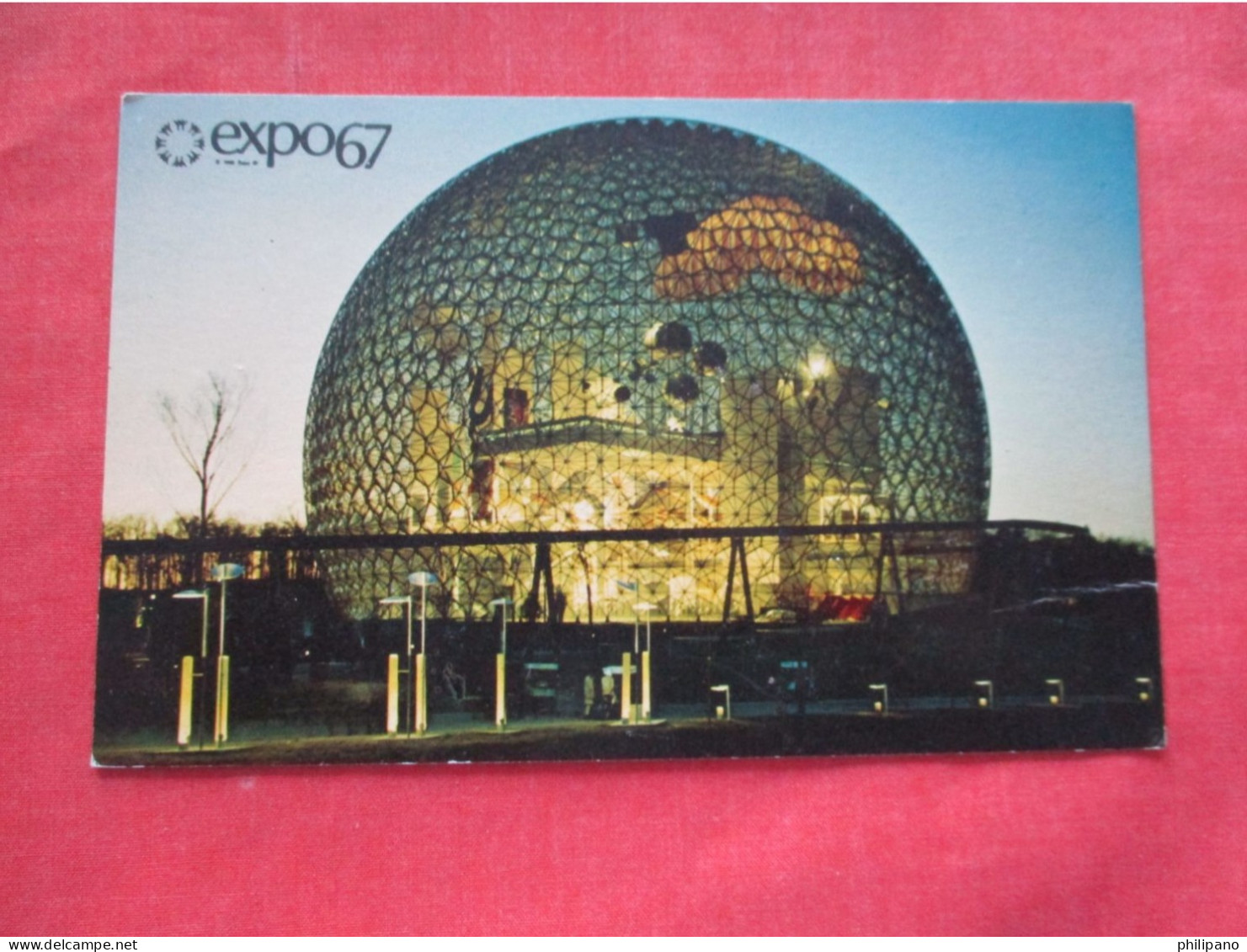 Expo 67 Montreal Canada The Pavilion Of The United States.     Ref 6259 - Ausstellungen