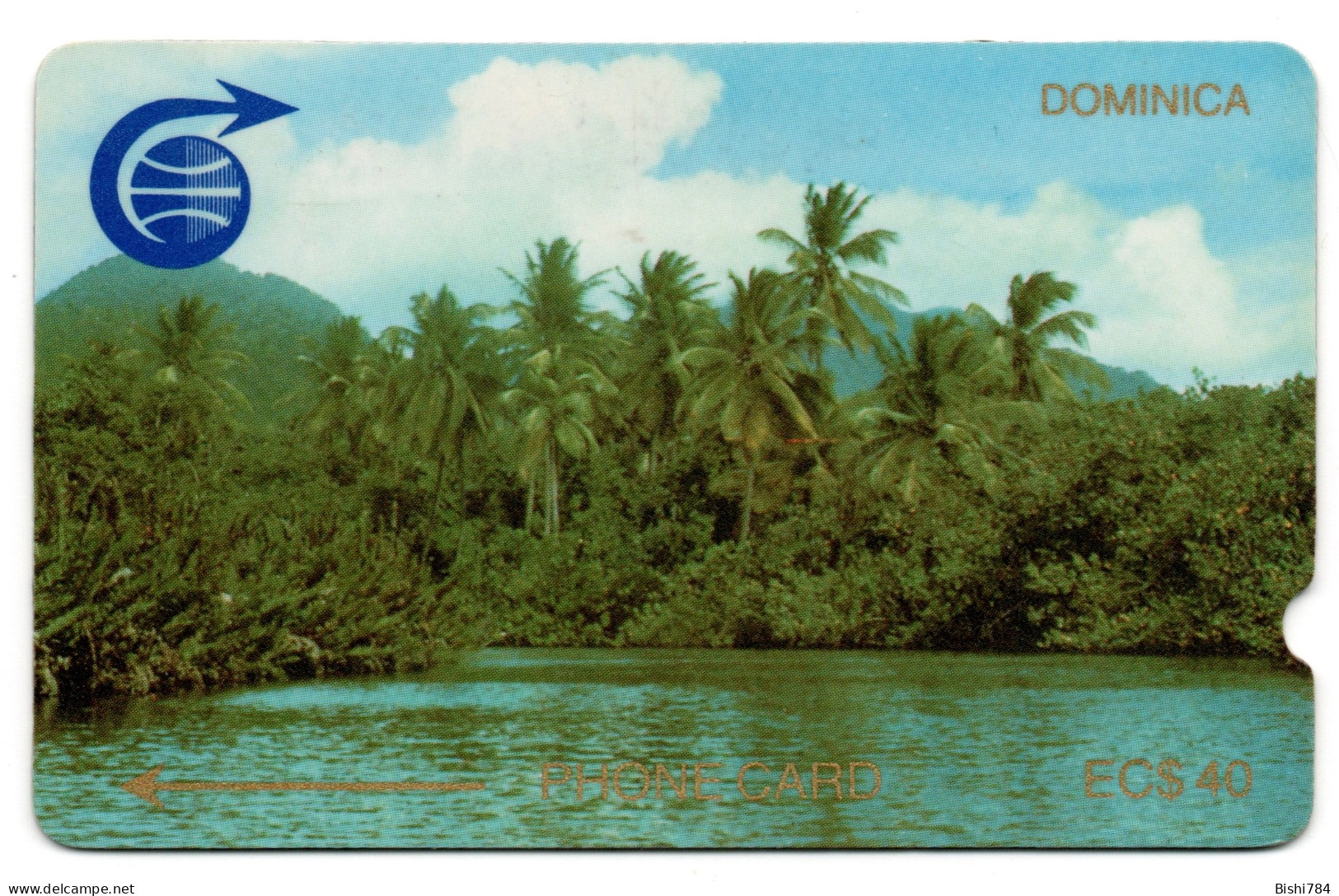 Dominica - Forest & Sea $40 - 1CDMD - Dominica