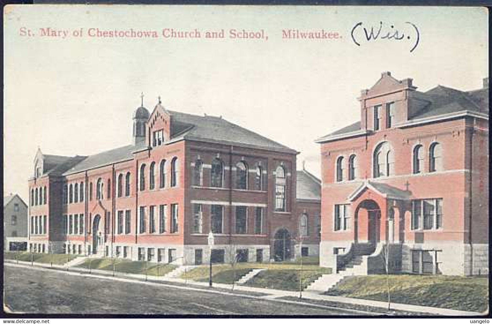 %522  MILWAUKEE - ST MARY OF CHESTOCHOWA CHURCH AND SCHOOL - Milwaukee