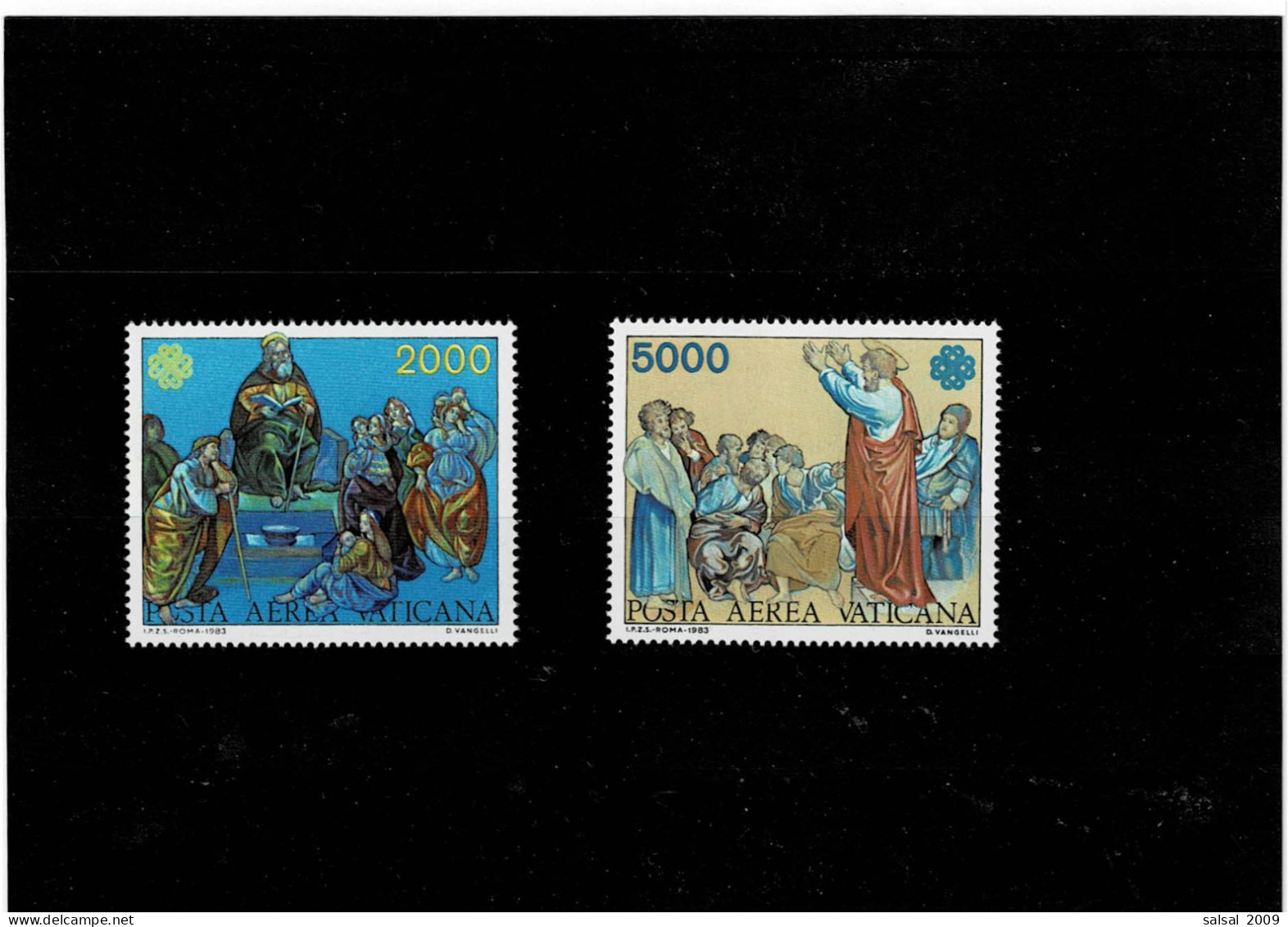 VATICANO ,serie Completa ,"Telecomunicazioni" ,nuova MNH ,qualita Splendida - Airmail