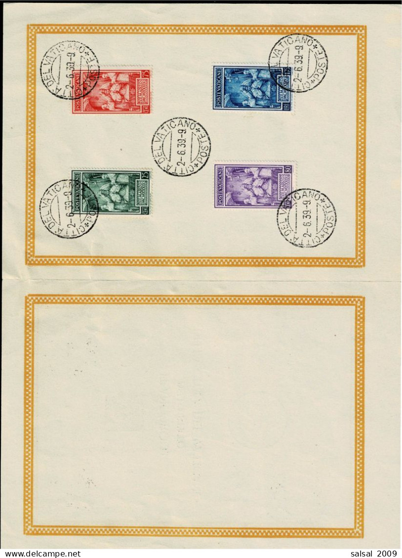 VATICANO ,serie Completa Usata Con Annullo 1-o Giorno ,qualita Splendida - Used Stamps