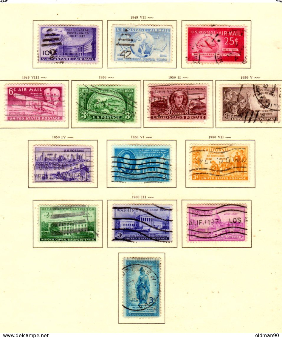 DB-146- U.S.A.- Emissione Del  1949-1952 (o) Used - Qualità A Vostro Giudizio. - Used Stamps