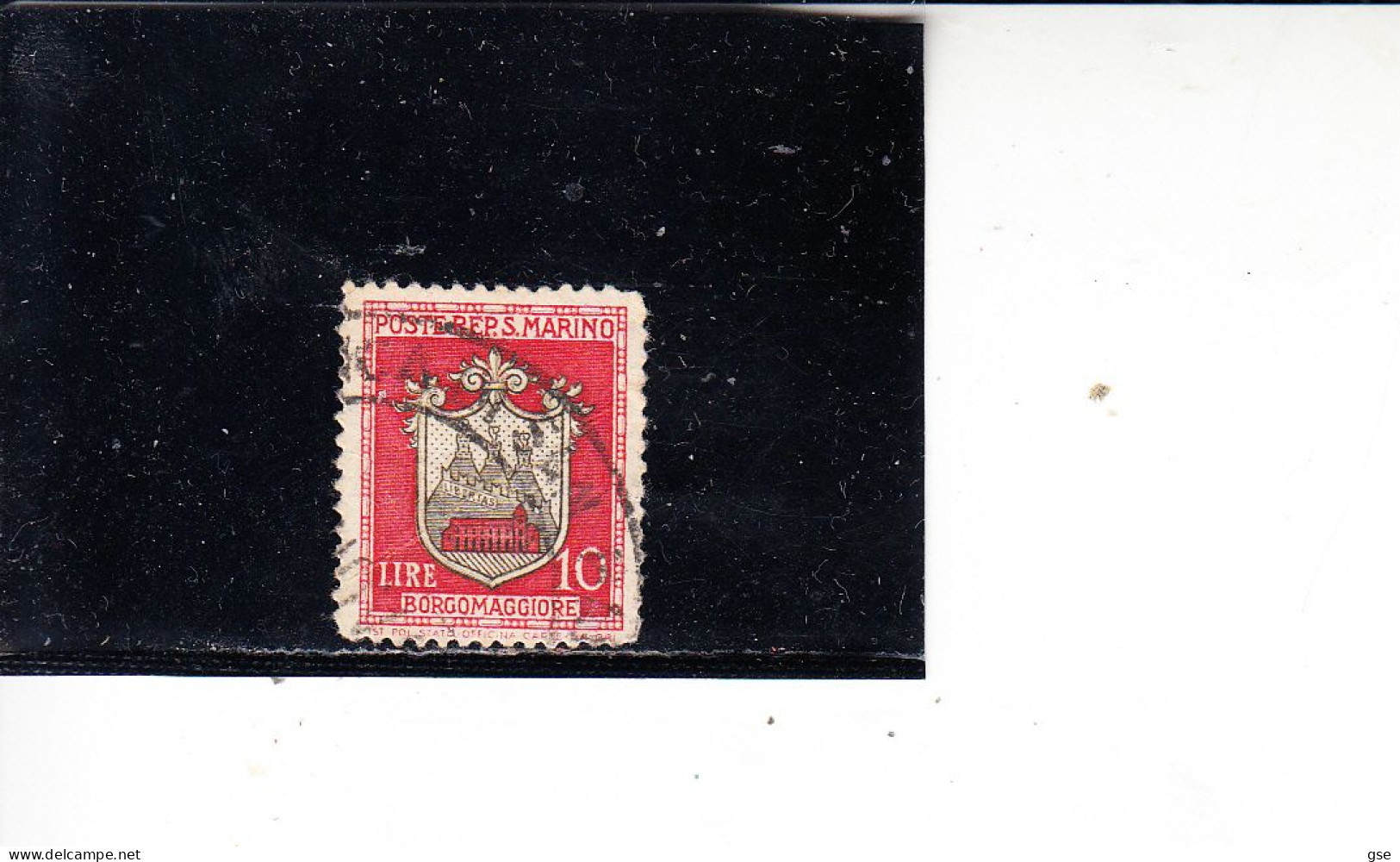 SAN MARINO 1945-6  -  Sassone  290° - Stemma - Used Stamps