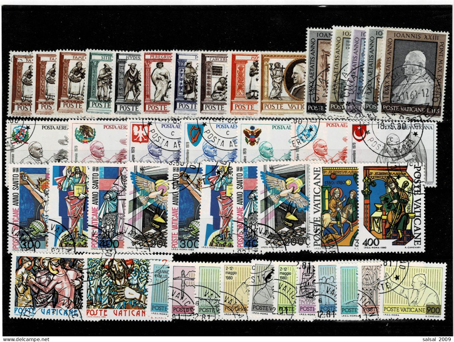 VATICANO ,spezzature E Serie Complete Usate ,qualita Splendida - Used Stamps