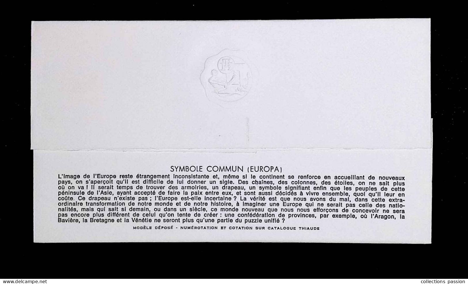 FDC, 1 Er Jour, Europa, Symbole Commun, 14-4-1973, 67 Strasbourg, H. Thiaude, 2 Scans - 1970-1979