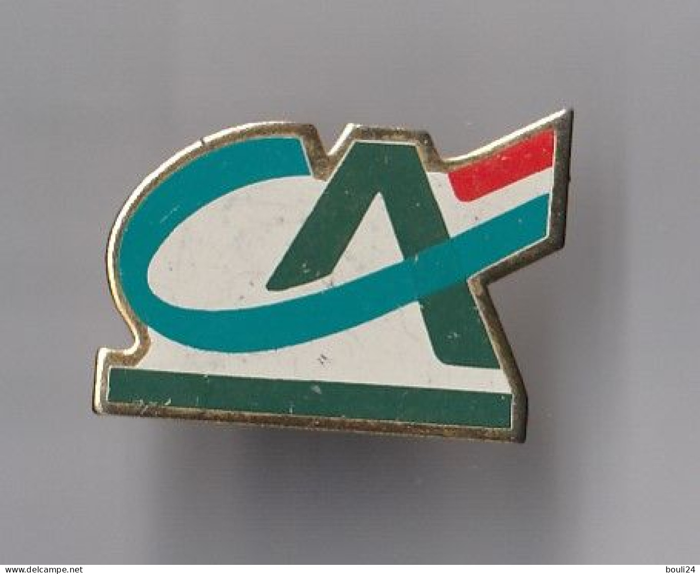 PIN'S      THEME  BANQUE  CREDIT  AGRICOLE  GRAND FORMAT  3 CM - Banks
