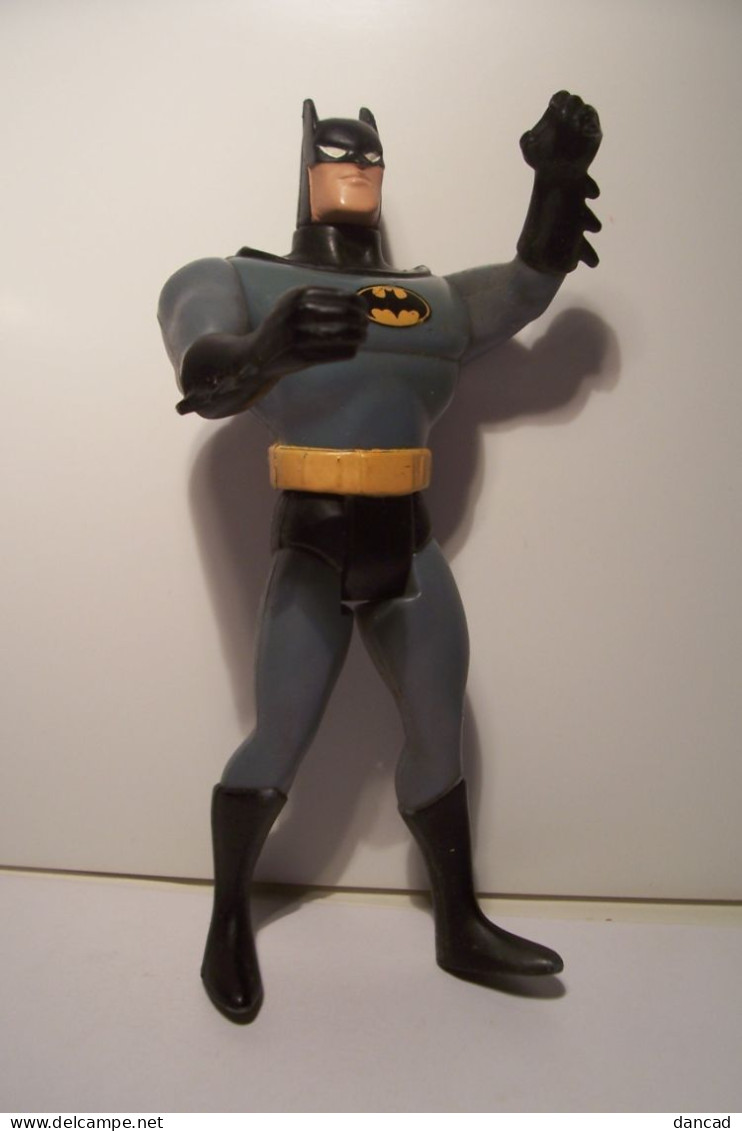 BATMAN  -( Articulé )  - Figurine  DC Comics  1993  - GRIS - - Batman