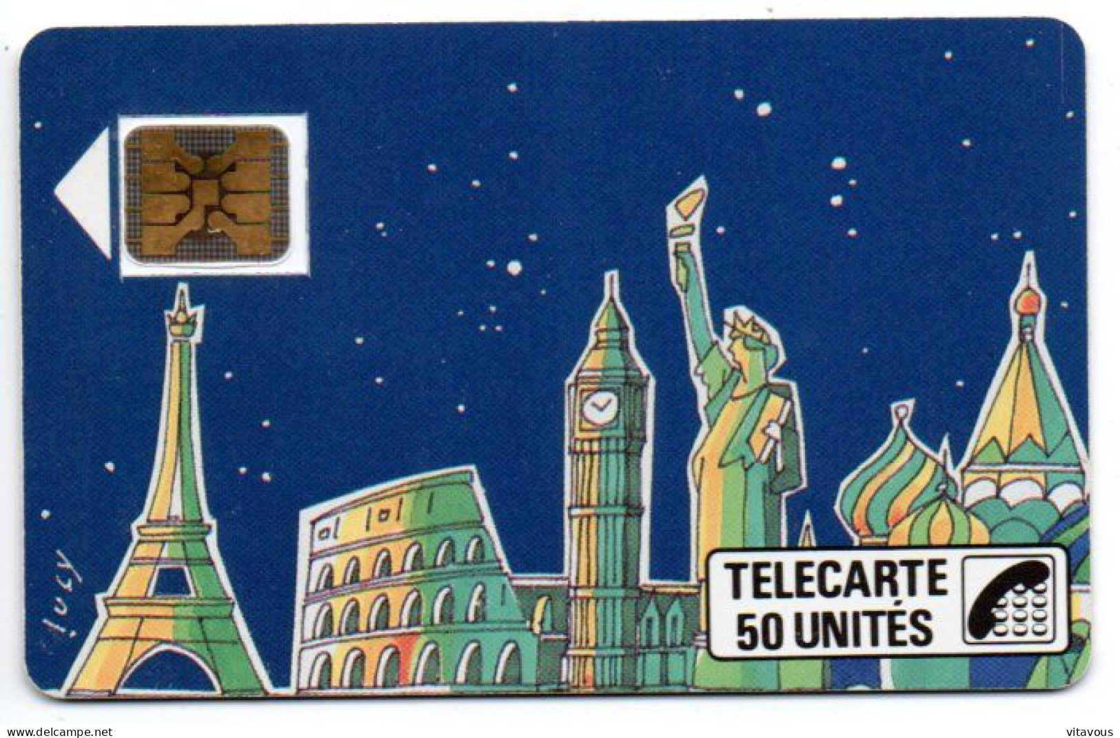 LUCY Télécarte FRANCE 50 Unités  Phonecard (J 933) - 1989