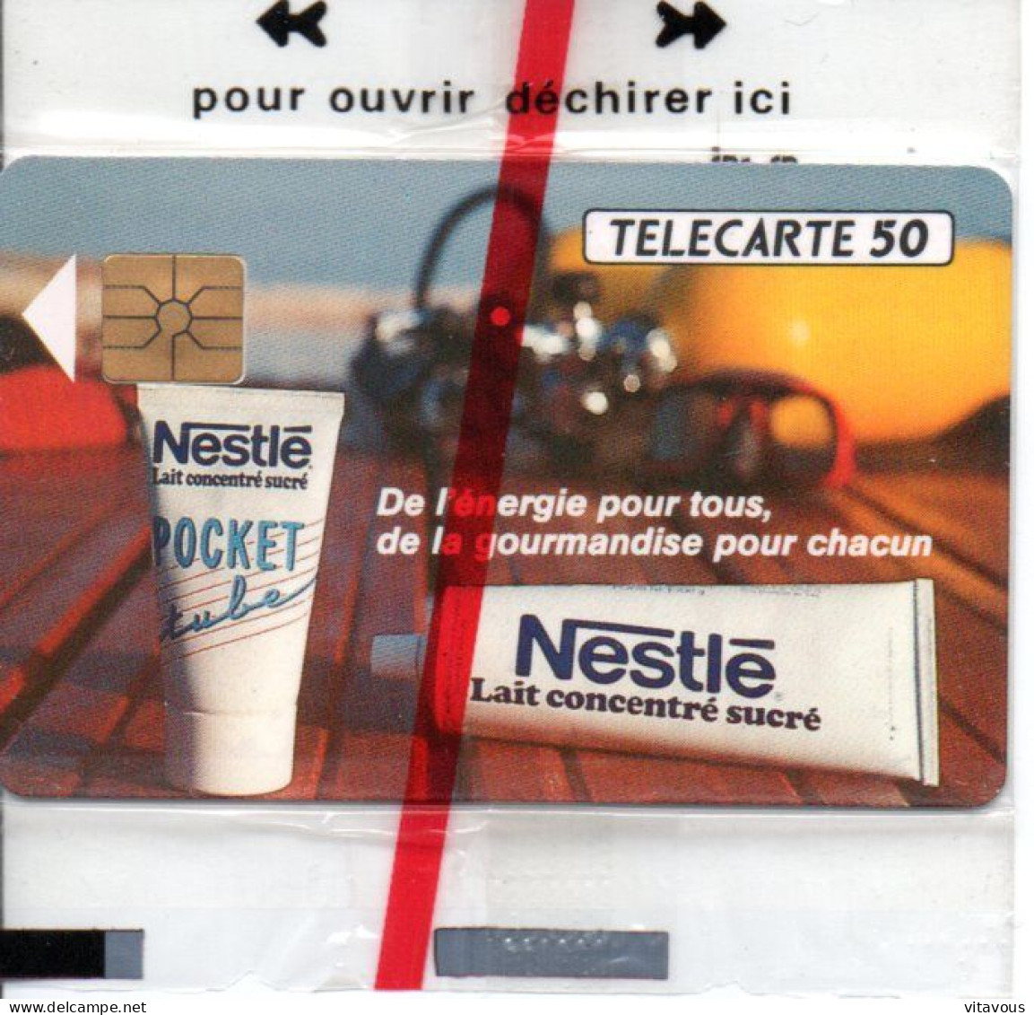 EN 320 Nestlé Tube Pocket- Télécarte FRANCE 50 Unités NSB Phonecard (J 935) - 50 Unités   