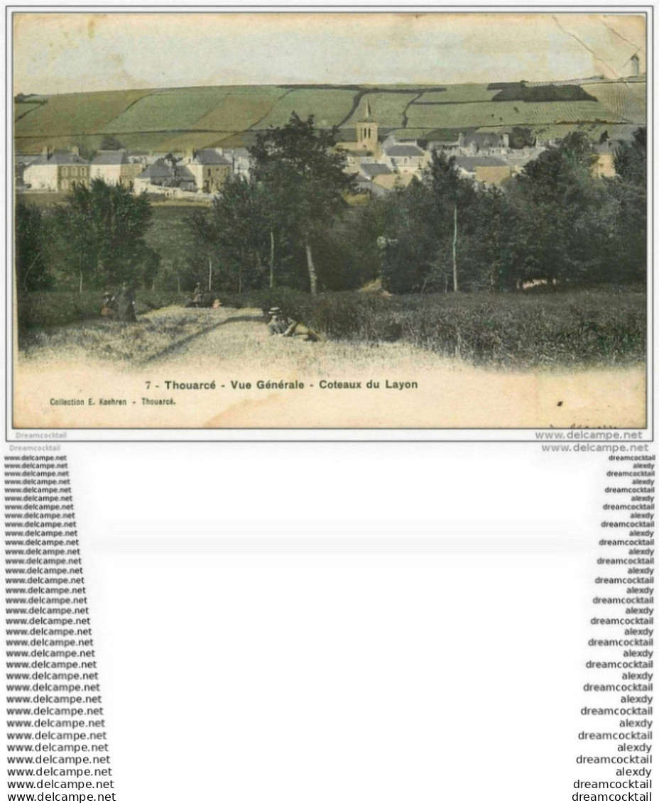 49 THOUARCE. Coteau Du Layon 1905 Animation - Thouarce