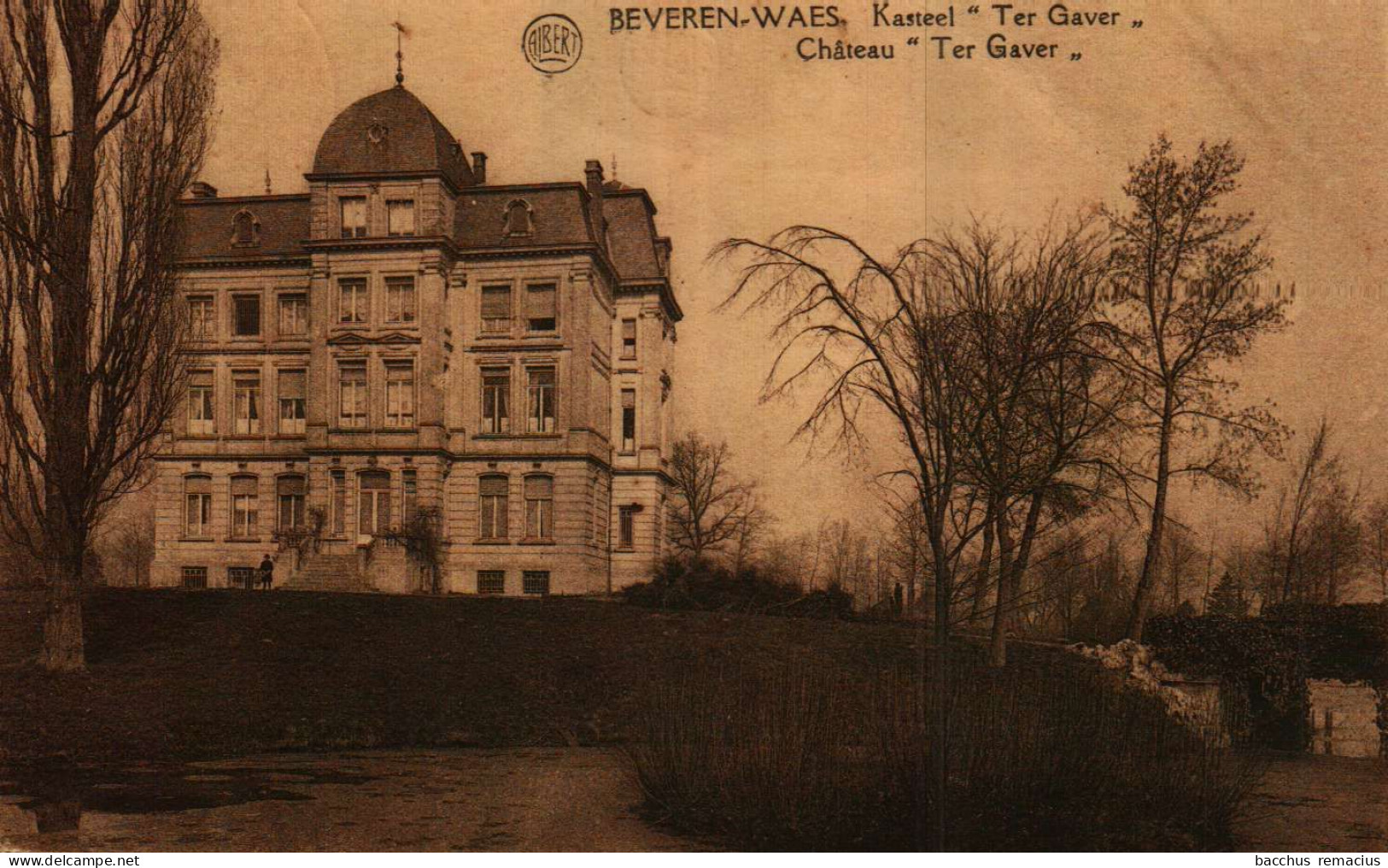 BEVEREN-WAES - Kasteel "Ter Gaver" - Chateau "Ter Gaver" - Beveren-Waas