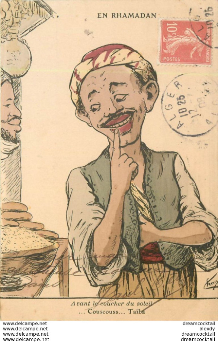 (PM) Illustrateur CHAGNY En Rhamadan Couscous Taïba 1908 - Chagny