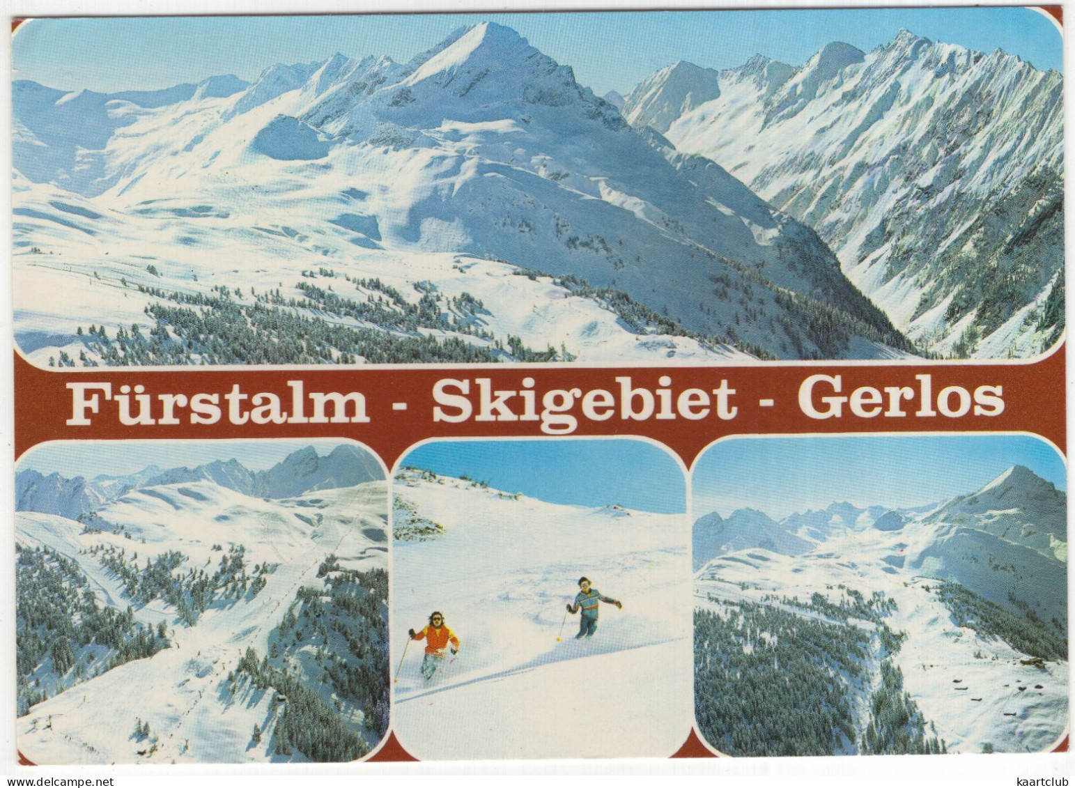 Fürstalm-Skigebiet 2200 M Bei Gerlos / Tirol - (Österreich/Austria) - Ski - Gerlos