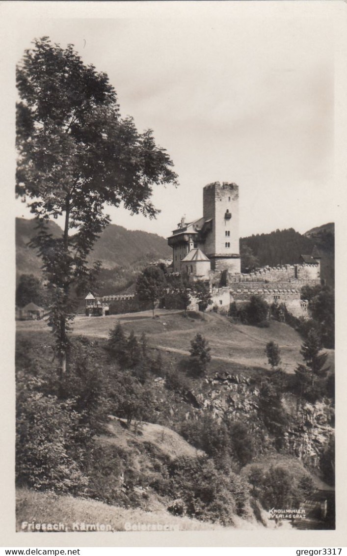 D9137) FRIESACH In Kärnten - FOTO AK Mit Geiersberg1932 - Friesach