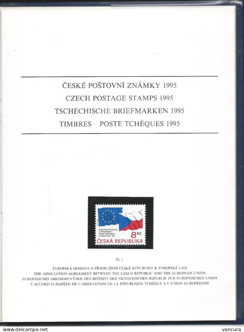 Czech Republic Year Book 1995 (with Blackprint) - Años Completos