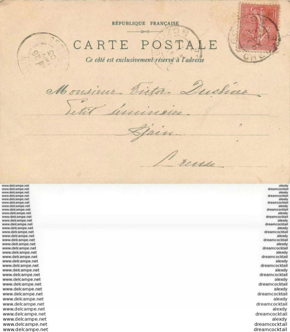 WW 23 CHATELUS-MALVALEIX. Lavandière à L'Etang Du Vieux Château 1903 - Chatelus Malvaleix