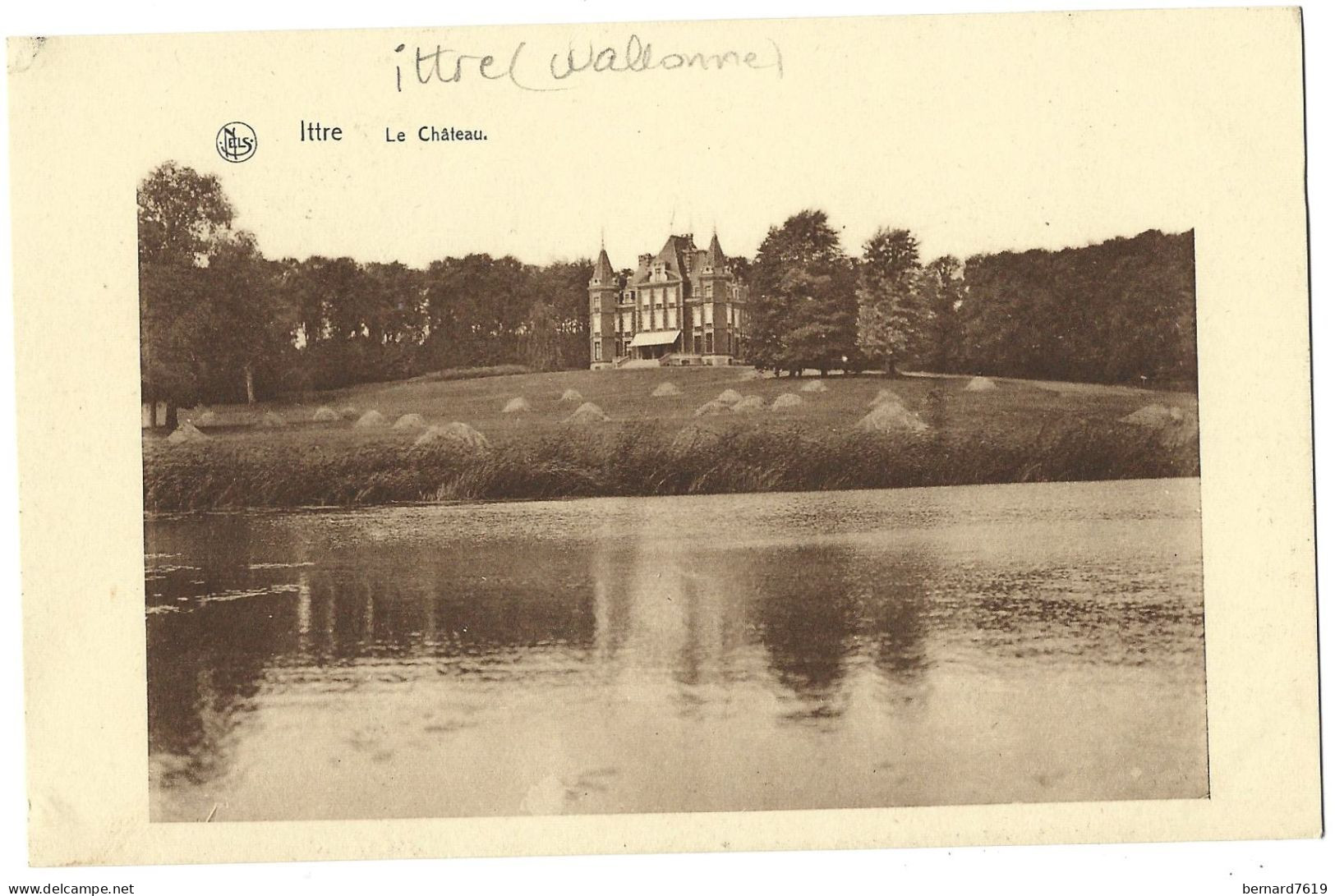 Belgique  - Ittre - Le Chateau  -  Mme A  De Smet  -  Appartenant  A Mr Et Mme  De Geradob  Lippens - Ittre