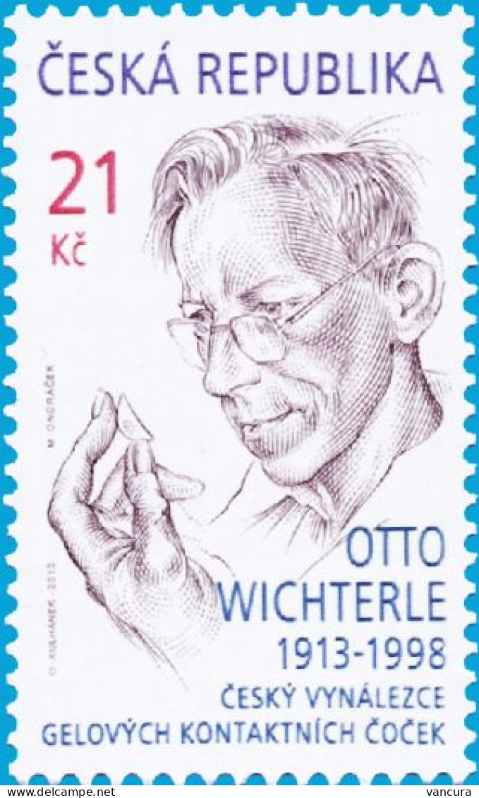 790 Czech Republic Otto Wichterle 2013 Artificial Eye Lens - Chimie