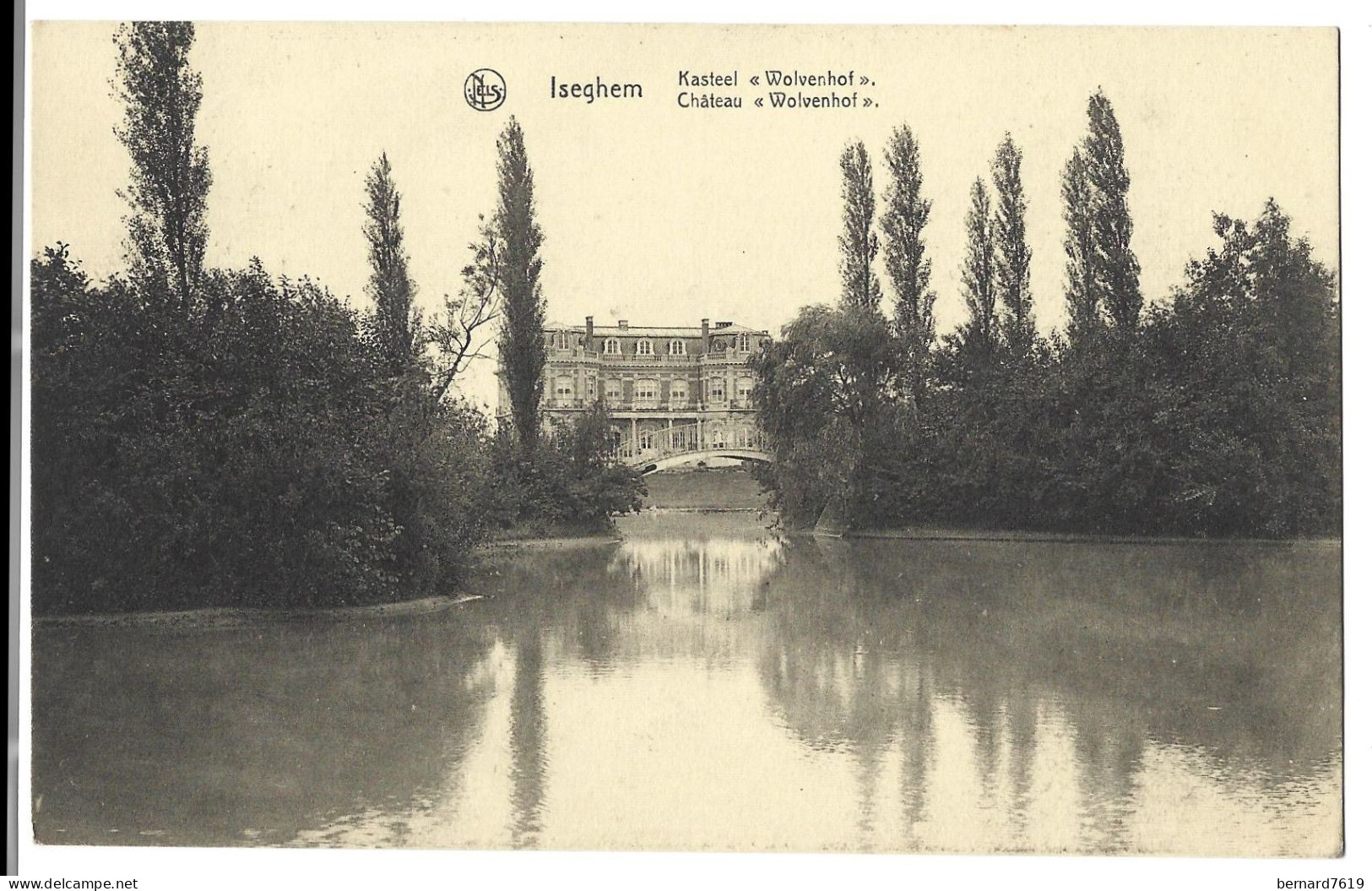 Belgique  - Iseghem  -  Izeghem - Chateau  Wolvenhof - Izegem