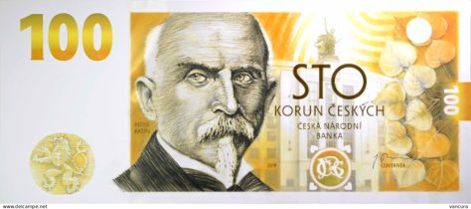 Czech Republic 100 Kc Banknote Rasin 2019 Special Offer - Repubblica Ceca