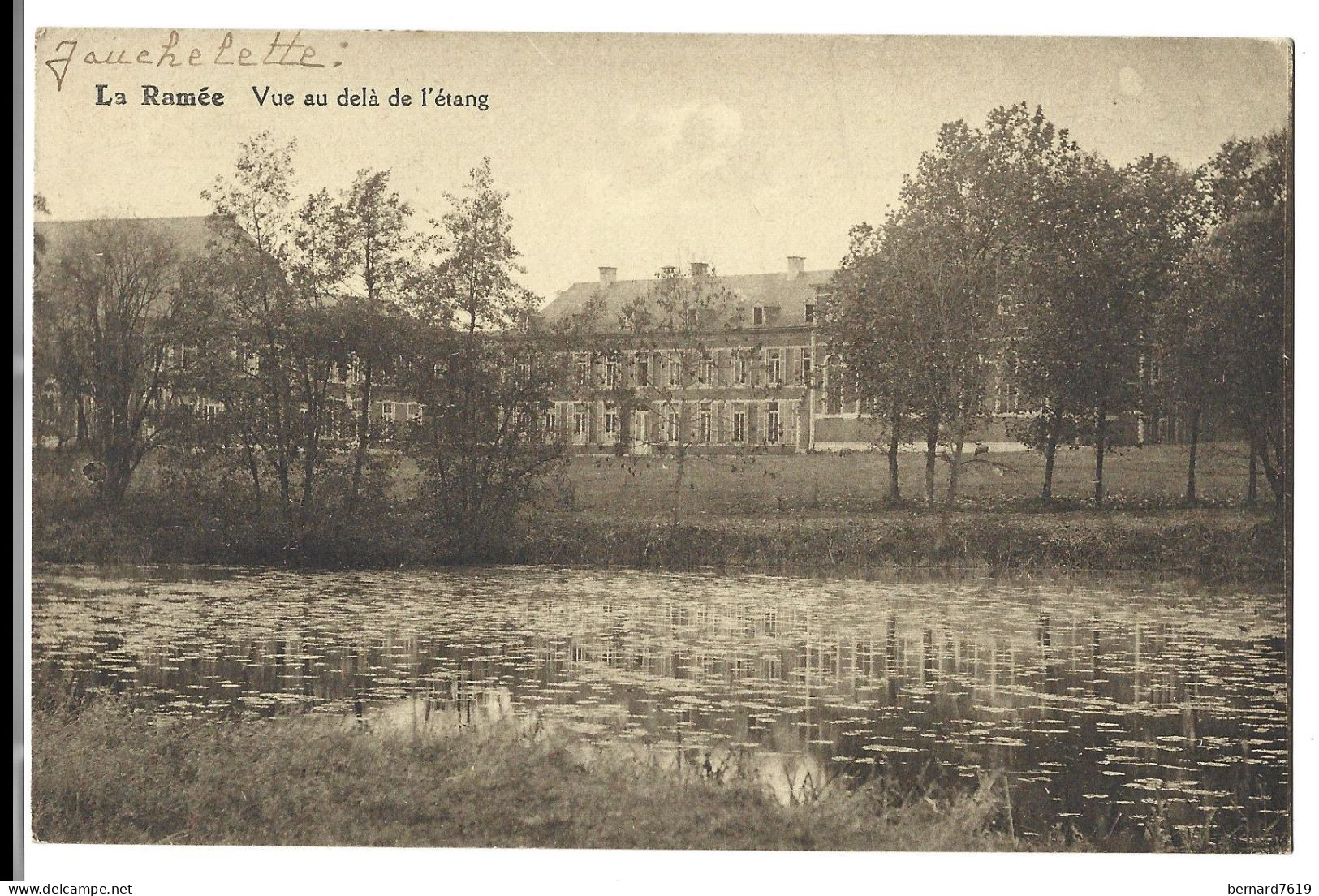 Belgique  - Jauchelette -  La Ramee -  Vue Au  Dela  De L'etang   Jodoigne - Geldenaken