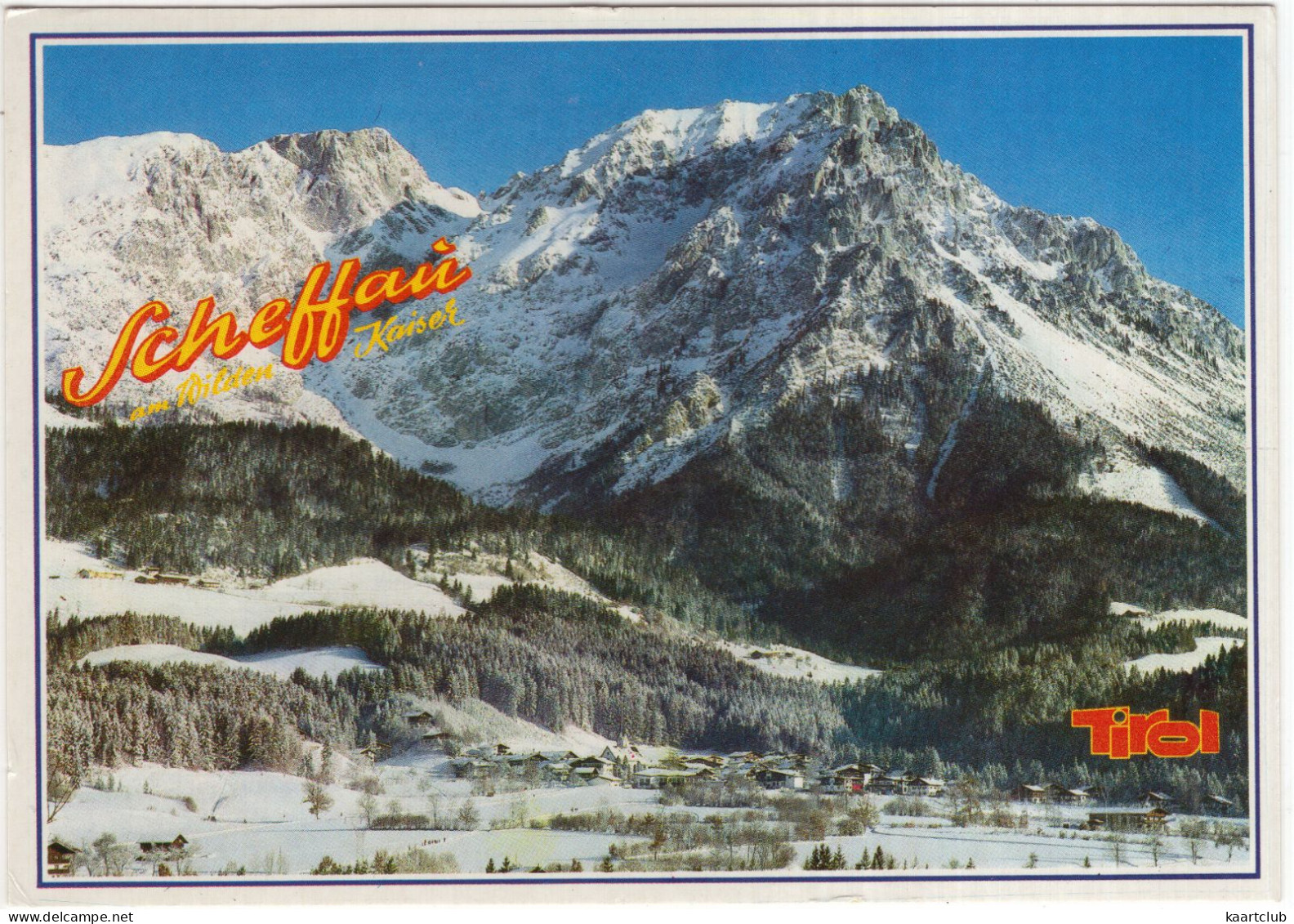 Scheffau - Skiwelt Wilder Kaiser - Brixental, Tirol -  (Österreich/Austria) - Brixen Im Thale
