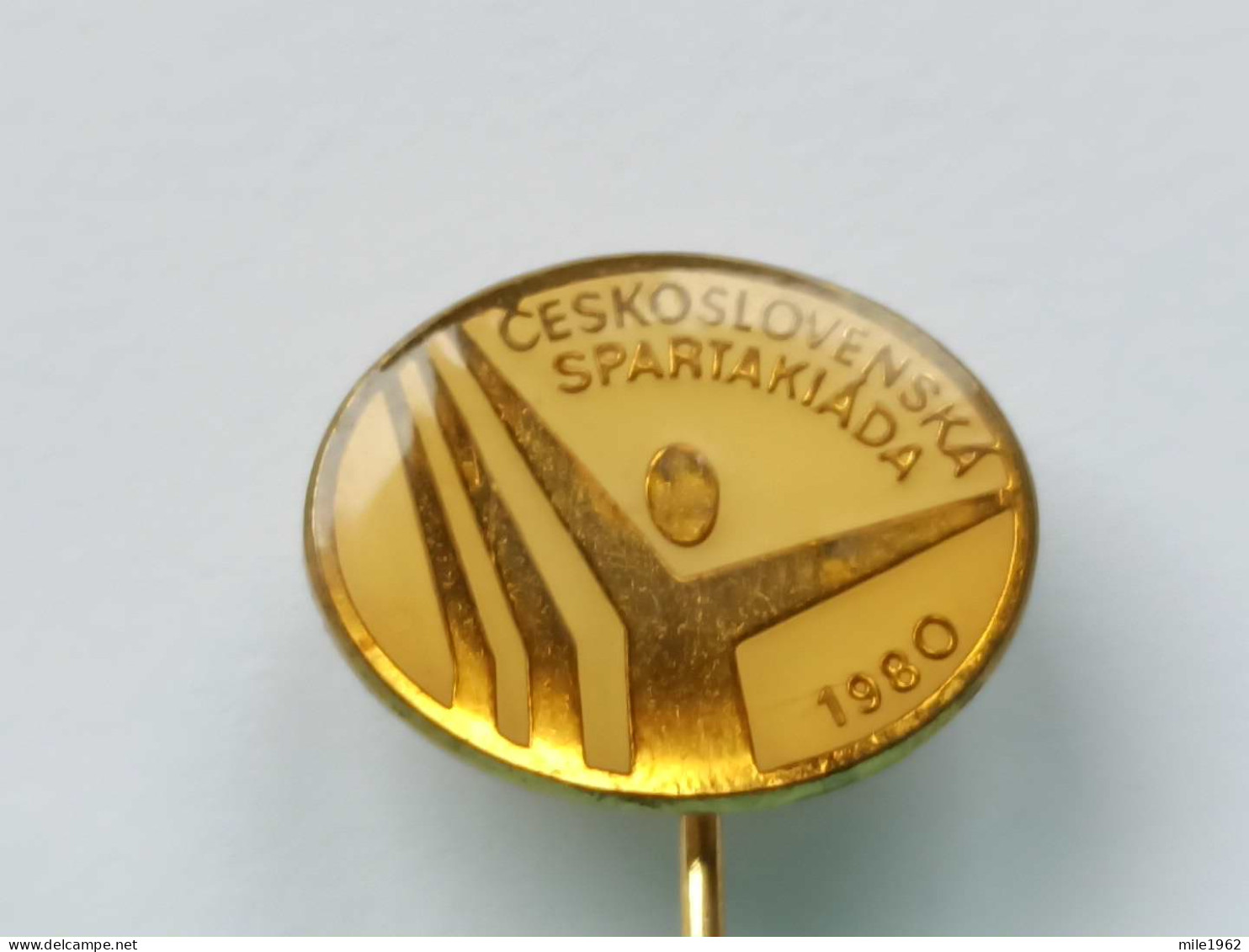 BADGE Z-51-10 - GYMNASTIC CZECHOSLOVAKIA, GYMNASTIQUE, SPARTAKIADA - Atletiek