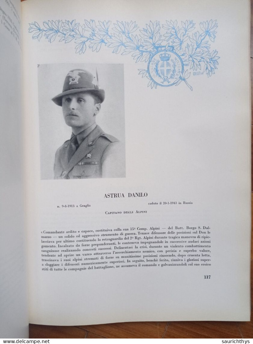 Vercellese - Biellese Albo Eroico Della Provincia Di Vercelli Istituto Del Nastro Azzurro 1963 - Geschiedenis, Biografie, Filosofie