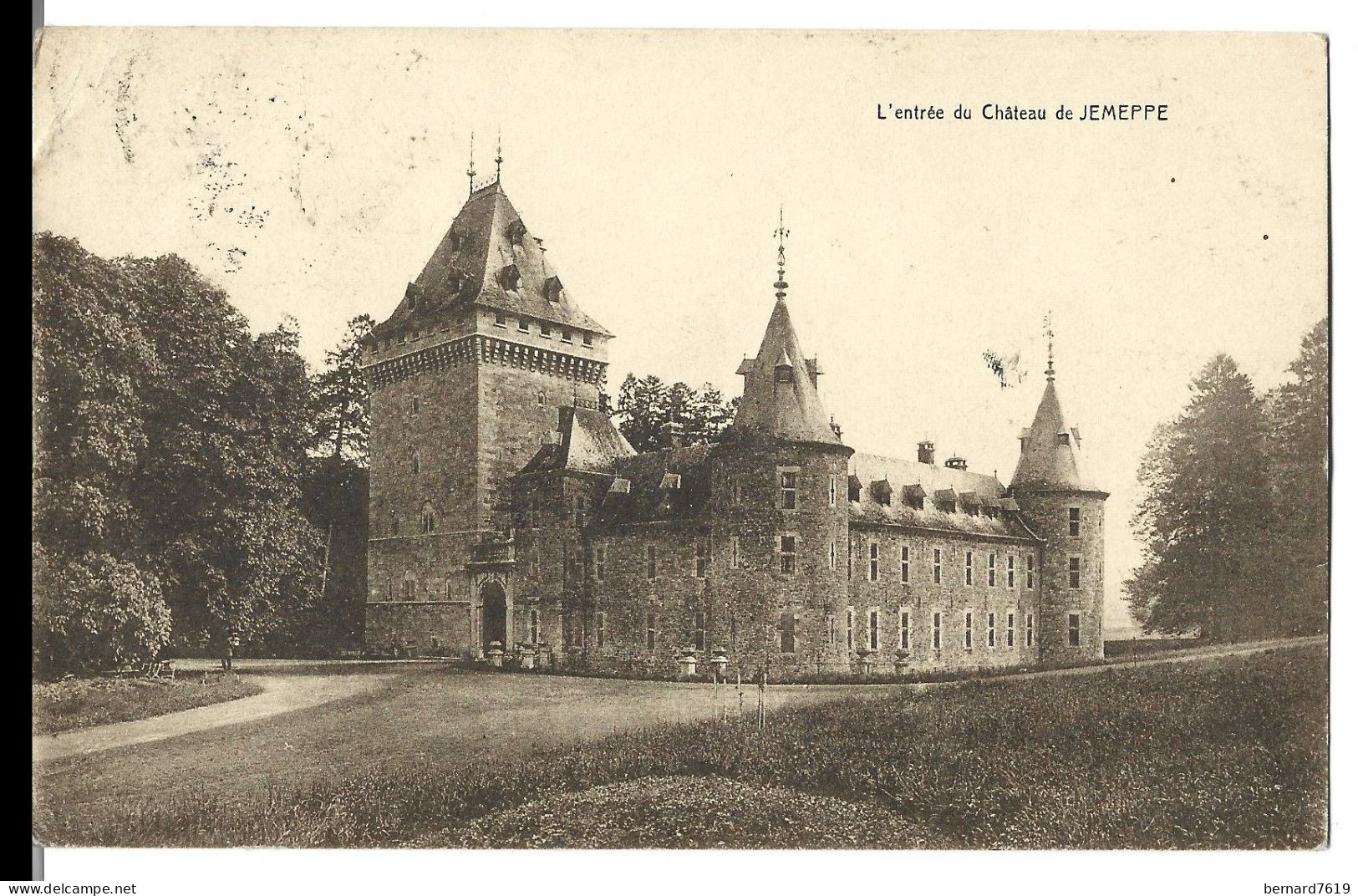 Belgique  -  Jemette -  L'entree Du Chateau De Jemeppe   A Hargimont - Marche-en-Famenne