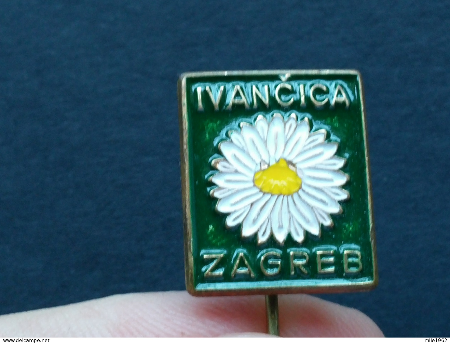 BADGE Z-74-1 - ALPINISM, Mountain, Mountaineering,  IVANCICA, ZAGREB, CROATIA, FLOWERS, FLEUR - Alpinisme