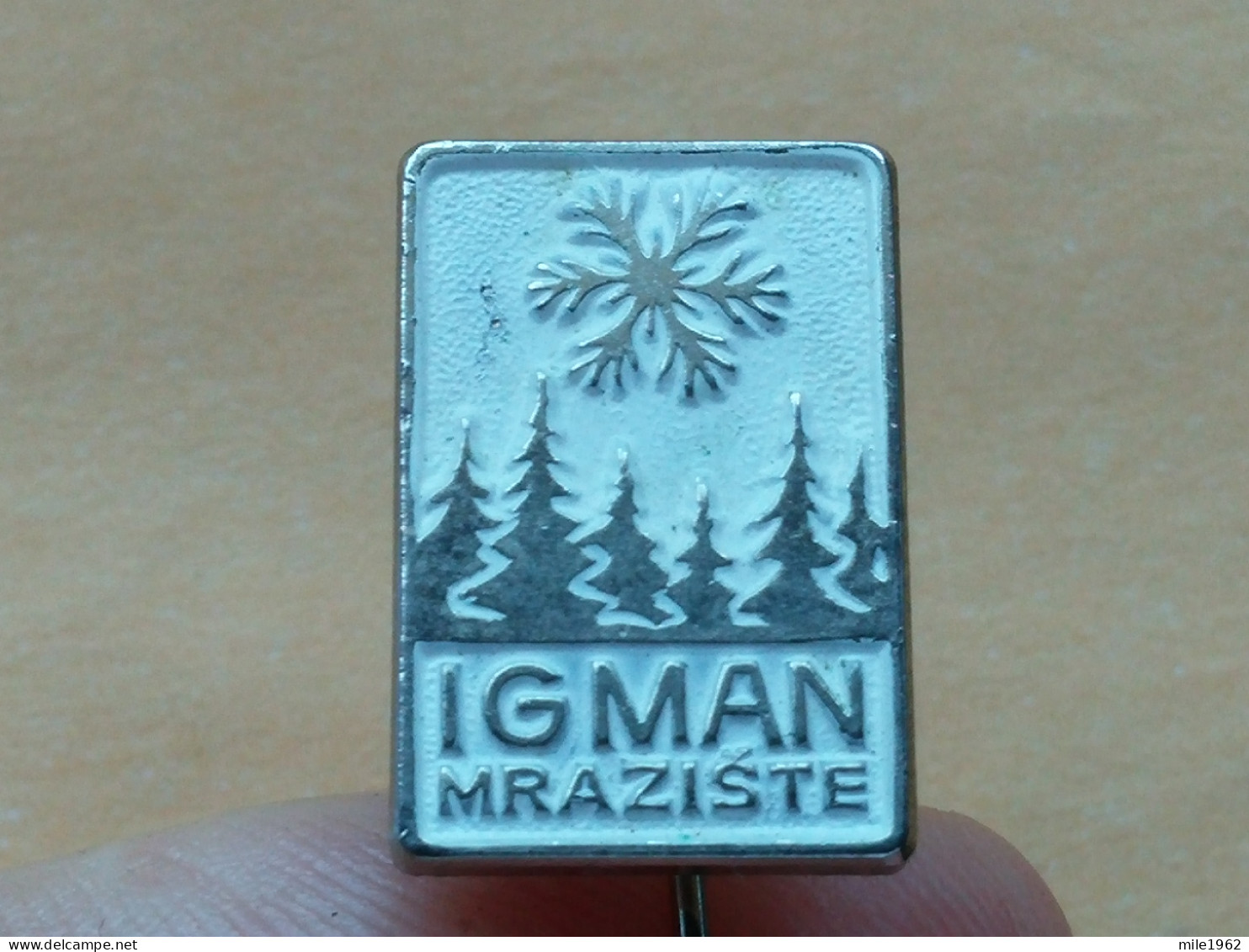 BADGE Z-74-1 - ALPINISM, Mountain, Mountaineering, IGMAN, BOSNIA, MRAZISTE - Alpinismus, Bergsteigen