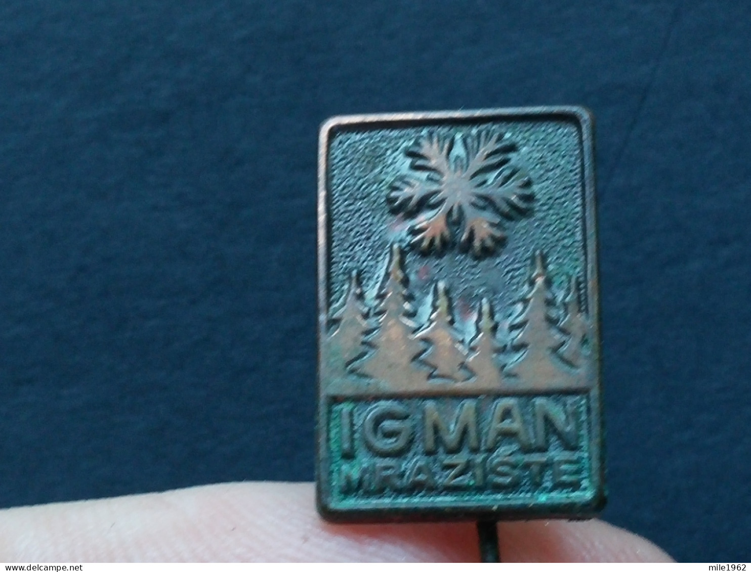 BADGE Z-74-1 - ALPINISM, Mountain, Mountaineering, IGMAN, BOSNIA, MRAZISTE - Alpinism, Mountaineering