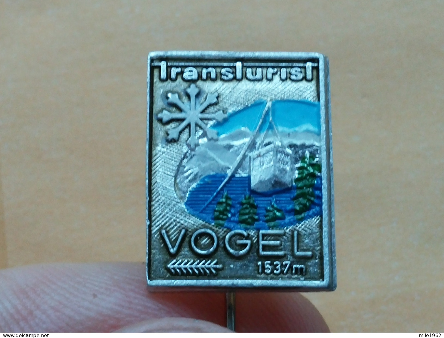 BADGE Z-74-1 - ALPINISM, Mountain, Mountaineering, VOGEL, SLOVENIA - Alpinismus, Bergsteigen