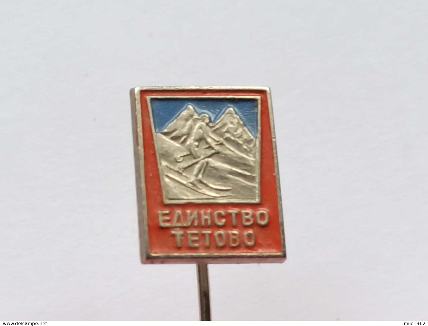 BADGE Z-74-2 - ALPINISM, Mountain, Mountaineering, EDINSTVO TETOVO, SKI SPORT - Alpinisme