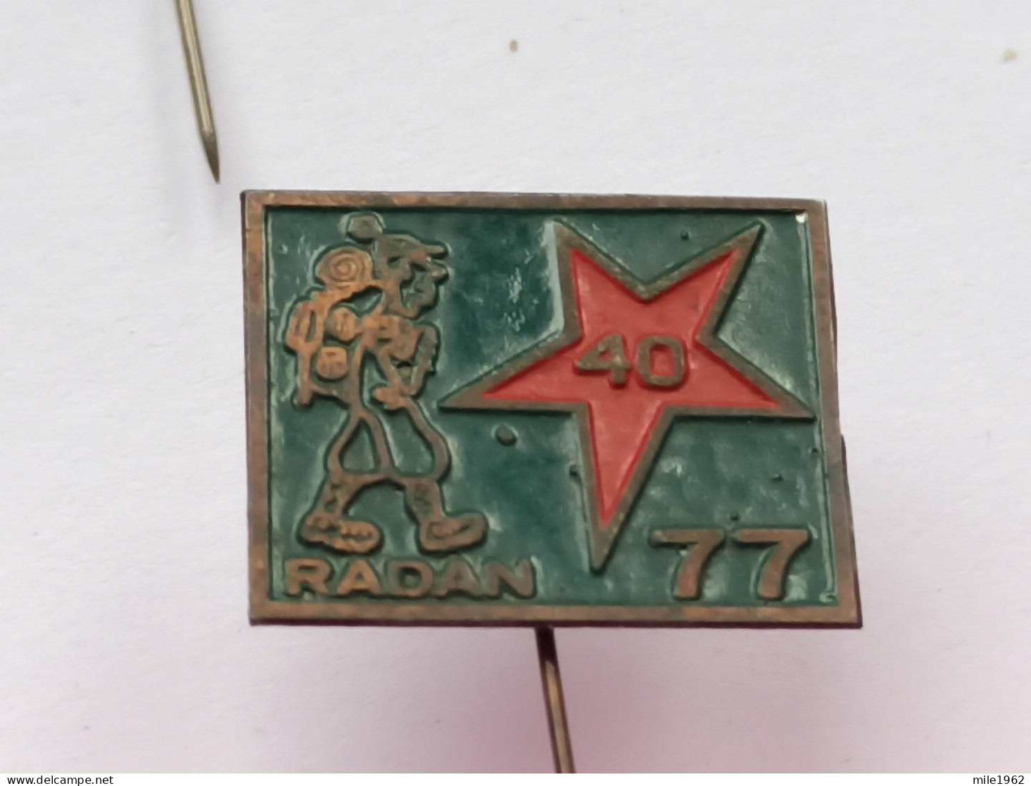 BADGE Z-74-2 - ALPINISM, Mountain, Mountaineering, RADAN, YUGOSLAVIA - Alpinisme