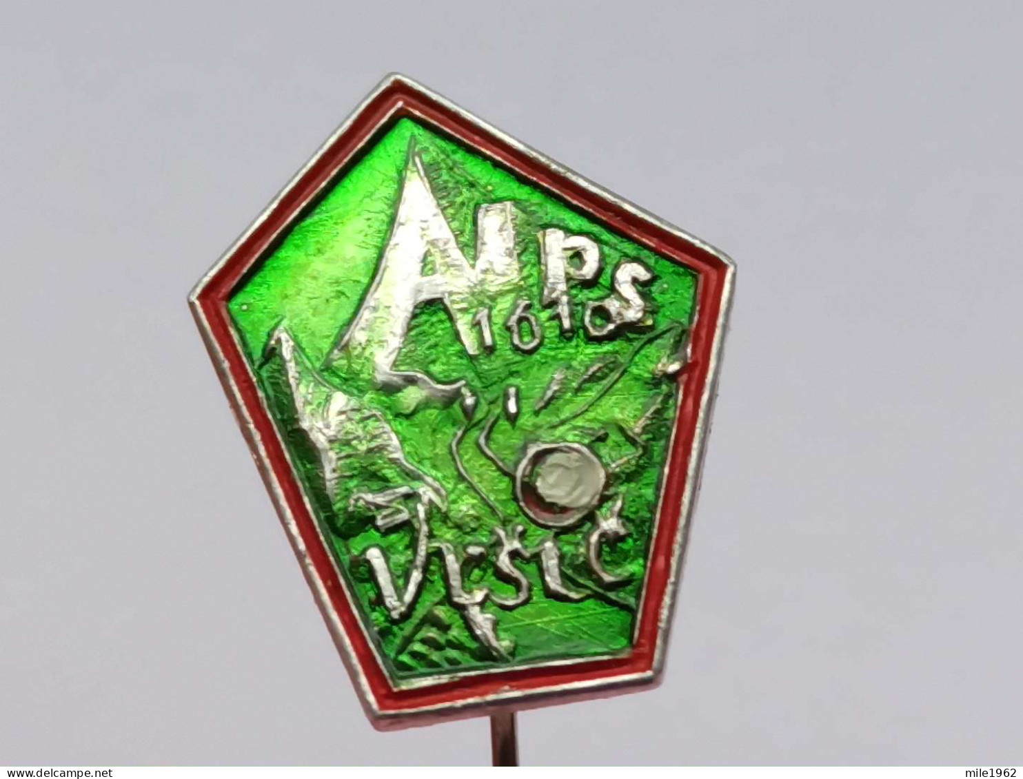 BADGE Z-74-2 - ALPINISM, Mountain, Mountaineering, VRSIC, SLOVENIA - Alpinisme