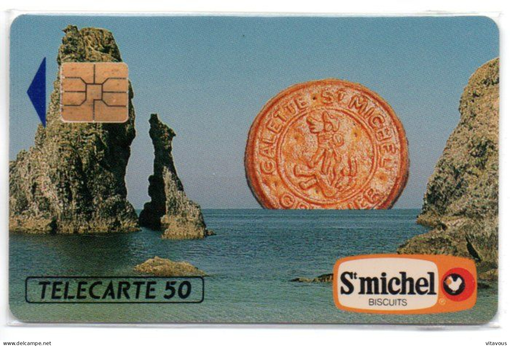 EN 94 Biscuit St-Michel  Gâteau Cake - Télécarte FRANCE 50 Unités Phonecard (J 936) - 50 Unità  