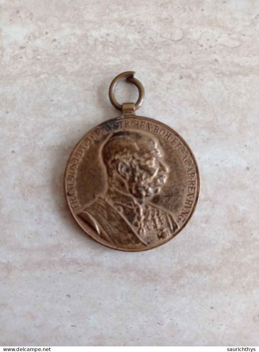 Medaglia In Bronzo (?) 1848 1898 Austria Franz Joseph Signvm Memoriae - Austria
