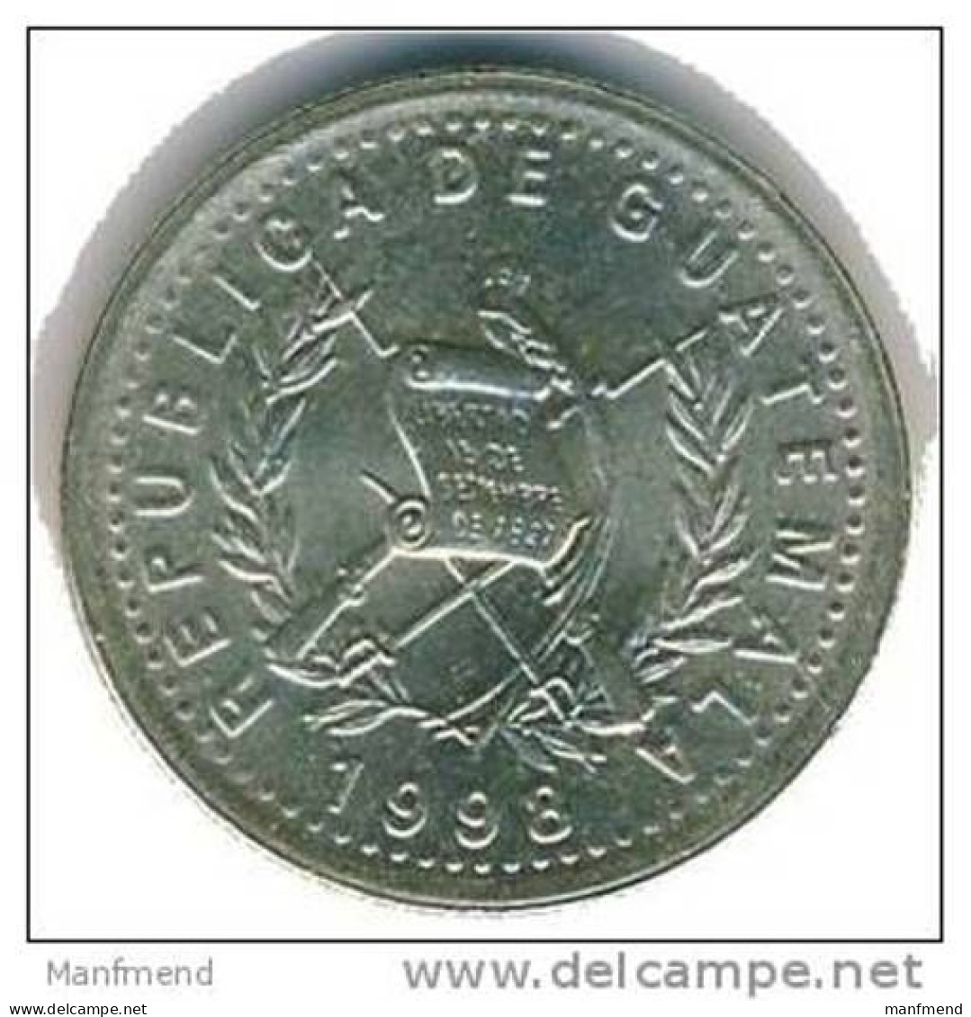 Guatemala - 2000 - KM 276.6 - 5 Centavos - VF+ - Guatemala