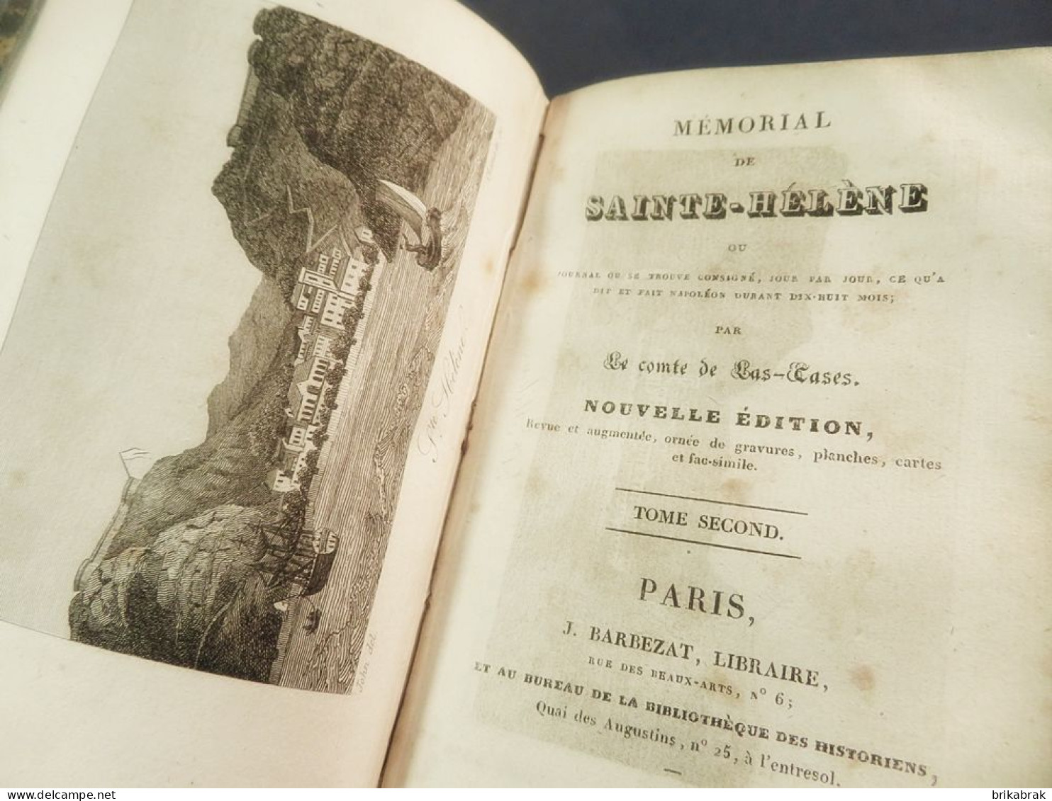 ° LIVRES NAPOLEON LE MEMORIAL DE SAINT HELENE 1830 - Histoire Bonaparte