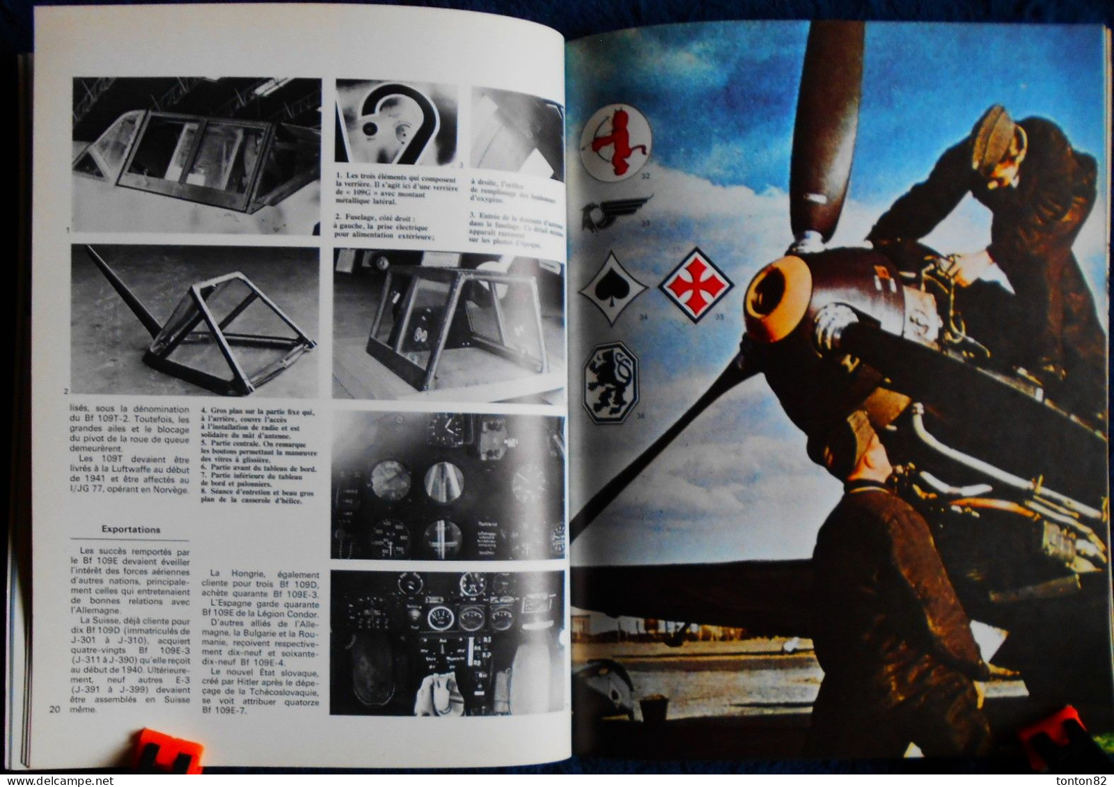 Spécial Mach Le Dernière Guerre - MESSERSCHMITT BF 109E - Éditions ATLAS - ( 1978 ) - AeroAirplanes