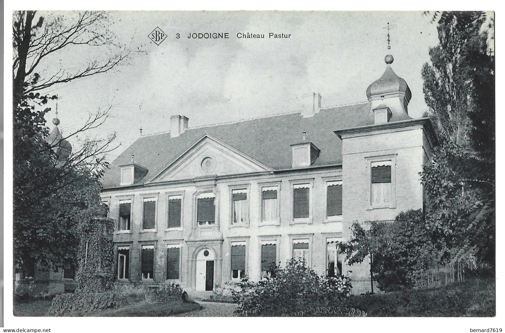 Belgique  -  Jodoigne   -   Chateau   Pastur - Geldenaken