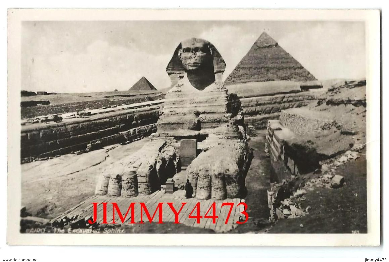 Cairo - Gizeh Egypt - Sphinx And Pyramids - Publ.& Copy. Lehneert & Landrock - Gizeh