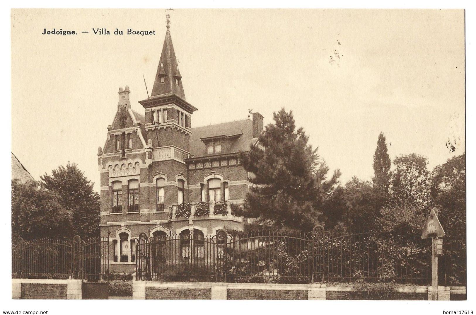 Belgique  -  Jodoigne   - Villa  Du  Bosquet - Jodoigne